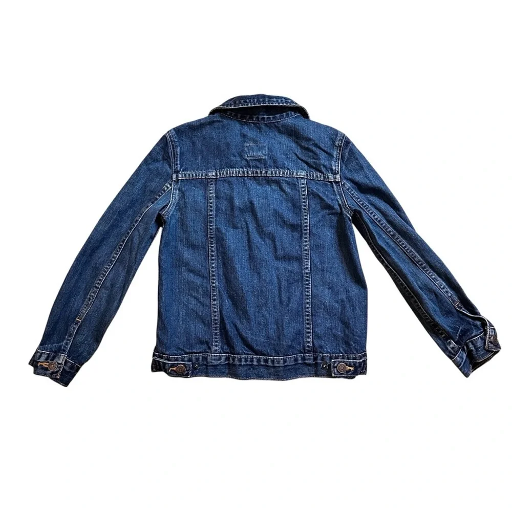 Polo Ralph Lauren Kid’s Trucker Denim Jean Jacket Youth Size 7 EUC